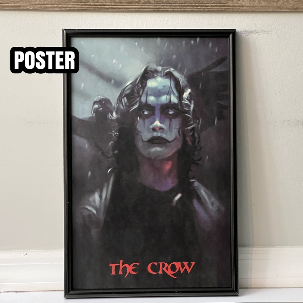 The Crow Brandon Lee Horror Movie Poster